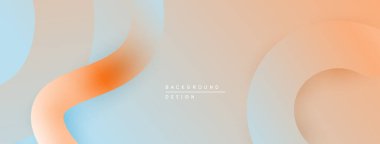 Soyut sıvı şekiller, pastel renklerin karışımı. Yumuşak gradyanlar modern arkaplan tasarımı yaratır. Minimalist estetik, pürüzsüz kıvrımlar kompozisyona hakim..