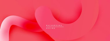 Soyut sıvı şekilleri, pembe eğriler, pürüzsüz eğriler. Modern tasarım ögesi, arkaplan dokusu, canlı renk şeması.