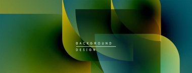 Soyut gradyanlar çakışıyor, dinamik görsel etki yaratıyor. Modern tasarım elementleri akıcılık ve derinlik öneriyor. Renkler sorunsuzca harmanlanır.