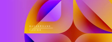 Soyut canlı katmanlar dinamik bileşim yaratır. Renkler karışıyor, akışkan şekiller oluşturuyor. Arka planlar için modern tasarım ögesi.