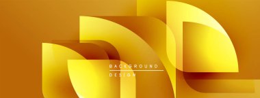 Soyut altın katmanlar dinamik görsel efekt yaratır. Yumuşak eğimler, modern tasarım, arka planlar ve sunumlar için uygun..