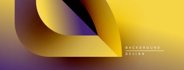 Soyut eğim arkaplanı. Sarı, mor renkler düzgün bir şekilde harmanlanır. Dijital projeler ve sunumlar için modern tasarım öğesi. Minimalist estetik.