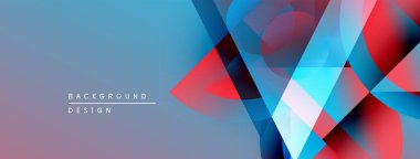 Soyut geometrik tasarım. Canlı renkler harmanlanır, dinamik görsel doku oluşturur. Dijital projeler için modern arkaplan.