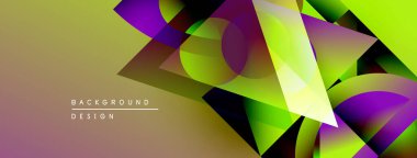 Soyut, canlı şekiller örtüşüyor, dinamik, renkli bir arkaplan oluşturuyor. Gradyan renkleri düzgün bir şekilde harmanlanarak modern görsel cazibe sunuyor.