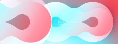 Soyut sıvı şekiller, canlı renklerin karışımı. Modern tasarım, pürüzsüz eğimler dinamik kompozisyon yaratır. Arkaplan yenilik ve enerji öneriyor.