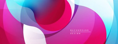 Soyut sıvı şekiller, canlı renklerin karışımı. Modern tasarım, pürüzsüz eğimler dinamik kompozisyon yaratır. Arkaplanda hareket ve enerji var..