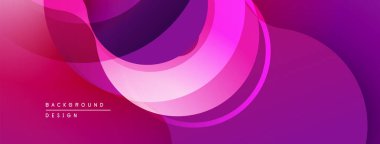 Soyut mor katmanlar modern tasarım yaratıyor. Yumuşak gradyanlar dinamik görsel deneyim sunar. Minimalist estetik.