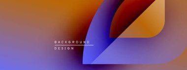 Soyut eğim arkaplanı. Pürüzsüz renk değişimi, mor, turuncu renkler. Metin elementli minimalist tasarım. Modern estetik.