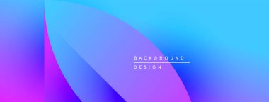 Soyut eğim arkaplanı. Canlı mor, mavi renkler pürüzsüz bir şekilde harmanlanmış. Minimalist tasarım metin arkaplan tasarımı içerir. Modern estetik.