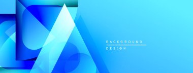 Soyut mavi şekiller örtüşüyor ve dinamik bir değişim etkisi yaratıyor. Sancaklar ve sunumlar için modern tasarım uygun. Temiz, canlı görüntüler..