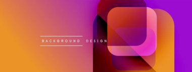 Soyut eğim arkaplanı. Üst üste binen kareler dinamik görsel efekt yaratır. Metin arka plan tasarımı okur. Modern, canlı renkler sunar.