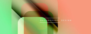 Soyut sıvı şekiller, canlı renkler, modern tasarım. Gradyan örtüler dinamik görsel efekt yaratır. Minimalist estetik.