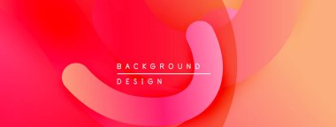 Soyut sıvı şekilleri, canlı kırmızılar, portakallar dinamik bir zemin oluşturur. Metin arka plan tasarımı okur. Modern, minimalist estetik.