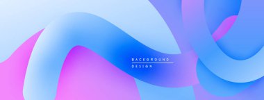 Soyut sıvı şekilleri canlı mavileri, pembeleri, morları harmanlıyor. Modern tasarım dinamik arkaplan dokusu yaratır. Yumuşak gradyanlar görsel ilgi sunar.
