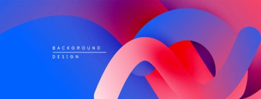 Soyut sıvı şekilleri canlı renkleri harmanlar. Gradyan geçişler dinamik görsel efekt yaratır. Arka planlar için modern tasarım ögesi.