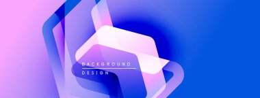 Soyut renkli arkaplan. Gradyan gölgeler harmanlanarak, dinamik görsel efekt yaratır. Modern tasarım ögeleri pürüzsüz geçişler sunar.