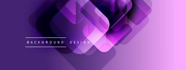 Soyut mor katmanlar modern arkaplan oluşturur. Gradyan renkler harmanlanır ve dinamik görsel doku oluşturur. Minimalist tasarım elementleri parlak estetik sunar.