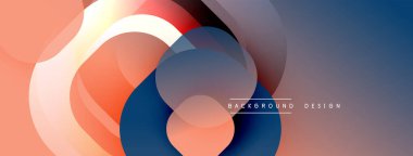 Soyut akışkan şekiller, sıcak serin renkler karışımı. Modern tasarım, gradyan etki dinamik görsel deneyim yaratır. Arkaplan yenilik öneriyor.