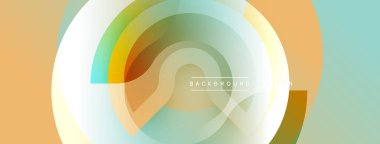 Soyut akış katmanları dinamik bir görüntü yaratır. Yumuşak renkler karışıyor, dairesel desenler oluşturuyor. Arka planlar için modern tasarım ögesi.