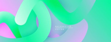 Soyut sıvı şekiller, canlı renklerin karışımı. Modern tasarım, pürüzsüz eğimler dinamik kompozisyon yaratır. Arkaplan yenilik ve enerji öneriyor.