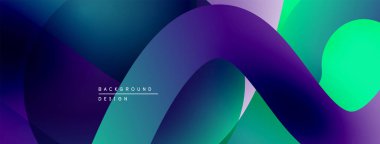 Soyut sıvı şekiller, canlı renklerin karışımı. Modern tasarım, pürüzsüz eğimler dinamik kompozisyon yaratır. Dijital projeler için uygun arkaplan.