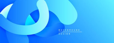 Soyut mavi katmanlar dinamik akış yaratır. Yumuşak eğimler derinliği, modern estetiği akla getiriyor. Minimalist tasarım, mükemmel arkaplan.