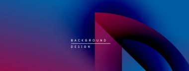 Soyut eğim arkaplanı. Mor, mavi renkler düzgün bir şekilde harmanlanır. Metin arka plan tasarımı okur. Modern, canlı görsel element.