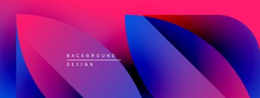 Soyut sıvı şekilleri canlı pembeler, maviler, morlar harmanlar. Gradyan renkler dinamik görsel efekt yaratır. Metin arkaplan tasarımı okur.