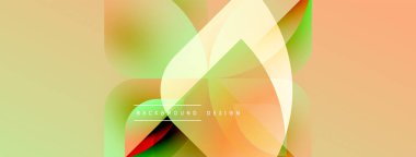 Soyut akışkan şekiller, sıcak renkler karışımı. Gradyan etkileri olan modern tasarım, yumuşak ışık, dinamik kompozisyon. Projeler için arkaplan ögesi.