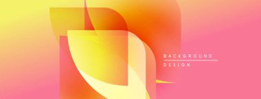 Soyut eğim arkaplanı. Sıcak renkler harmanlanarak, dinamik görsel efekt yaratır. Dijital projeler için modern tasarım.