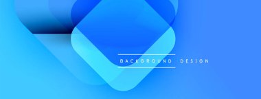 Soyut mavi şekiller dinamik değişim etkisi yaratır. Modern tasarım arka planlar, sunumlar ve dijital sanat için uygundur..