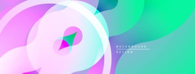 Soyut sıvı şekiller, canlı renklerin karışımı. Pembe, deniz mavisi eğimleri dinamik bileşimler oluşturur. Arka planlar için modern tasarım ögesi.