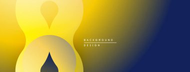 Soyut eğim arkaplanı. Üst üste binen şekiller dinamik görsel efekt yaratır. Altın, sarı, deniz tonları kompozisyona hakim. Modern tasarım ögesi.