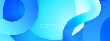 Soyut mavi eğimler akan şekiller yaratır. Modern tasarım sakin ve akıcı bir hareketi çağrıştırıyor. Dijital projeler için mükemmel arkaplan.