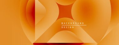 Soyut turuncu arka plan. Pürüzsüz şekiller, dinamik görsel efektler yaratır. Metin arka plan tasarımı okur. Modern, basit kompozisyon.