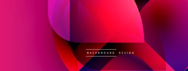 Soyut, enerjik bir arkaplan. Pembe, mor renkler harmanlanarak dinamik şekiller yaratır. Dijital projeler için modern tasarım ögesi.