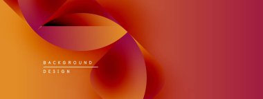 Soyut akışkan şekiller, sıcak renkler karışımı. Arkaplan tasarımı turuncu, kırmızı renkte. Modern estetik, dinamik kompozisyon.