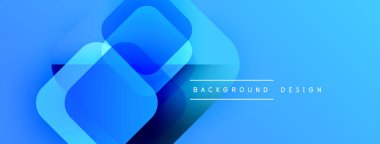 Soyut mavi katmanlar modern arkaplan oluşturur. Gradyan gölgeler, dijital projeler için uygun, dinamik görsel efekt sunar.