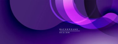 Soyut mor katmanlar çağdaş arkaplan oluşturur. Dereceli gölgeler derinlik ve görsel ilgi sunar. Minimalist tasarım çeşitli projelere uyar.