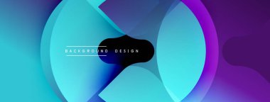 Soyut akışkan şekiller, canlı mavi mor gradyanlar. Modern tasarım öğesi, dinamik kompozisyon, pürüzsüz geçişler. Arkaplan teknoloji ve yenilik öneriyor.