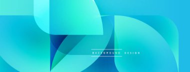 Soyut mavi eğimler çakışıyor, dinamik şekiller yaratıyor. Modern tasarım akıcılık, teknoloji ve yenilik öneriyor. Mevcut en küçük metin.