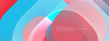 Soyut renkli katmanlar örtüşüyor. Yumuşak gradyanlar dinamik görsel efekt yaratır. Modern tasarım ögeleri pürüzsüz geçişler sunar.