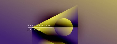 Soyut eğim arkaplanı. Mor, altın rengi harmanlanmış. Geometrik şekiller örtüşür, dinamik görsel efekt yaratır. Minimalist tasarım unsurları.