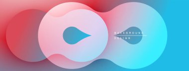 Soyut şekiller harmanlanarak, akıcı bir değişim etkisi yaratır. Yumuşak renkler modern tasarımı, minimalizmi akla getiriyor. Arkaplanda metin ögeleri.