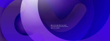 Soyut mor katmanlar çağdaş arkaplan oluşturur. Dereceli gölgeler derinlik ve görsel ilgi sunar. Minimalist tasarım.