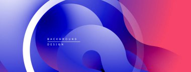 Soyut sıvı şekiller, canlı renklerin karışımı. Modern tasarım, dinamik kompozisyon, pürüzsüz gradyanlar görsel ilgi yaratır.