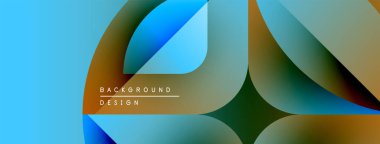 Soyut katmanlar örtüşüyor, canlı renk değişimleri yaratıyor. Mavi sol tarafa hükmediyor, daha sıcak tonlara geçiyor. Minimalist metin arkaplan tasarımı okur.