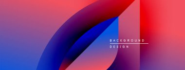 Soyut eğim arkaplanı. Canlı renkler düzgün bir şekilde harmanlanarak, dinamik görsel efekt yaratır. Metin arkaplan tasarımı okur.