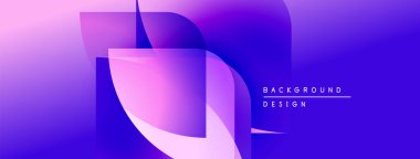 Soyut eğim arkaplanı. Üst üste binen şekiller dinamik görsel efekt yaratır. Modern tasarım elementleri yenilik ve teknoloji öneriyor.