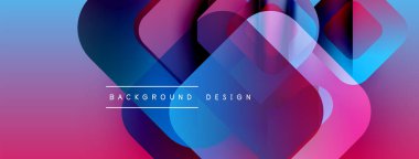 Soyut sıvı şekilleri örtüşür ve canlı bir arkaplan oluşturur. Pembe, mavi renkler tasarıma egemen, modern estetik.